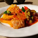 キッチン・スパイス - ポークのトマト煮込み