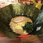 武蔵家 - ラーメン＋海苔増し