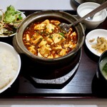 龍祥軒 - 麻婆豆腐定食（850円）