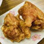 華風料理一芳亭 - 日替わりランチの唐揚げ