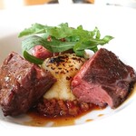 阿蘇レストラン&菓子屋 ギフト - 肉料理「牛サガリのグリルとアッシュパルマンティエ」