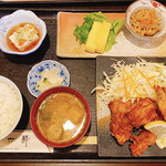 味の六酔 - ［お昼の定食］からあげ&エビフライ