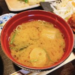 味の六酔 - 味噌汁