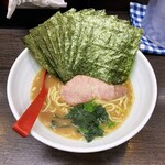 麺家けんゆう - ラーメン690円麺硬め。海苔増し70円。