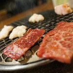 大衆炭火焼肉ジンギスカン ホルモン酒場 風土. - 焼くべし焼くべし‼︎