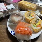 菟田野アグリマート - 手鞠寿司と　卵の巻き寿司