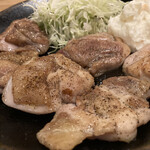 Sanzoku goya - 若鶏鉄板焼き(=´∀｀)