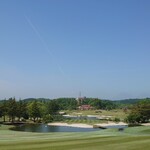 ロペ倶楽部 テラスレストラン - ９番ロングホール（浮き島オン成功！）