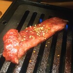 焼肉 いけばた - 熟成ハラミ　３７０円