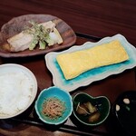 和食 味彩 - ほっけ焼・だし巻き玉子セット（1100円）