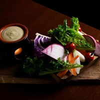 自慢のソースたっぷり こだわり野菜 バーニャカウダ (2、3人前)