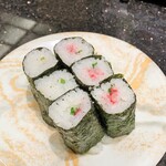 Banyanosushi - 梅しそ巻き。120円