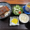 和食家 おがわ亭 - うな丼ダブル1,200円。
