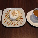 高倉町珈琲 - 特製リコッタのパンケーキとコーヒー