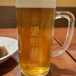 道後麦酒館 - 坊ちゃんビール（ジョッキ）900円