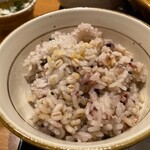 Ootoya - ご飯は五穀米に変更
