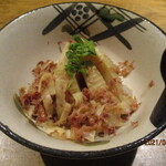 Soba Kiyose Musashiya - 竹の子の土佐煮