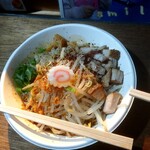 ラーメン こんじき - まぜそば800円