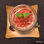 御料理 寺沢 - ﾄﾁｵﾄﾒとﾁｮｺﾚｰﾄ味のﾌﾞﾗﾝﾏﾝｼﾞｪ