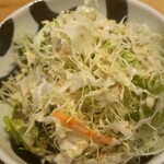 かつ久 無庵 - お代わりキャベツ♪