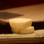 鮨 しみづ - 自家製白たくあん