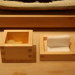 鮨 しみづ - ガリとフィンガーガーゼ