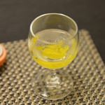 和食処 花いずみ - 食前酒　料理長自家製