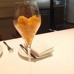 マンゴーのシャーベット