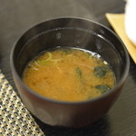 和食処 花いずみ - 止椀　信州合せ味噌汁 