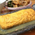 京橋居酒屋 京鴨と豚 GOURD - だしまきたまご定食のだしまきたまご