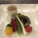 Shukouya Chiru - 島野菜のバーニャカウダ