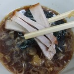 支那ソバ かづ屋 - 細切りチャーシューリフト