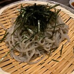 大衆天ぷらtoかすそば風土.はなれ - ざるそば