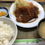 キッチン喜多川 - とんかつ定食