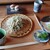 そば切り 鴨嘴 - かき揚げせいろ と 鴨ロース手まり寿司