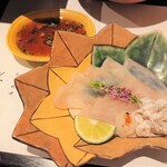 日本料理 とこ丹 - 常呂夏ふぐ刺し