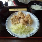 竹田丸福 - 妻のとり天定食670円