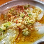hide’s dining 遊 - イシモチのカルパッチョ風 ハーフで！