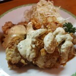 hide’s dining 遊 - 鶏南蛮。ここのレギュラーメニューは多いから注意 笑