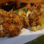 hide’s dining 遊 - 桜海老のかき揚げ