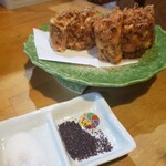 hide’s dining 遊 - ホタテのかき揚げ