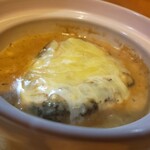 hide’s dining 遊 - チーズハンバーグ。ここのハンバーグは基本ヤバイ