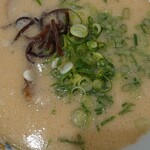 長浜ラーメン 一心亭 - 上から