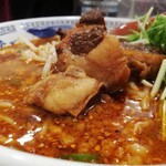 祥龍房 - 麻辣牛肉麺￥800＋大盛￥100