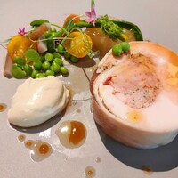 Bistro NOHGA  - 伊達鶏のバロティーヌに旬の野菜を添えて