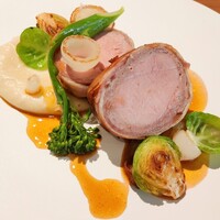 Bistro NOHGA  - 大田ベーコンで巻いた霧島豚フィレ肉のロースト