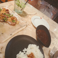 イベリコ・バル 門仲 - ハーフハヤシライス イベリコ・バル 門仲 - ハーフハヤシライス