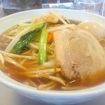 麺カフェ ひまわり - もやしラーメン