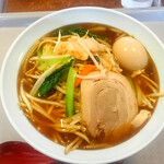 麺カフェ ひまわり - もやしラーメン