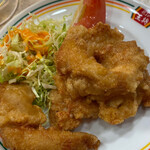 餃子の王将 - 鳥の唐揚げ ジャストサイズ